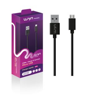 CÂBLE MICRO USB 1.20M