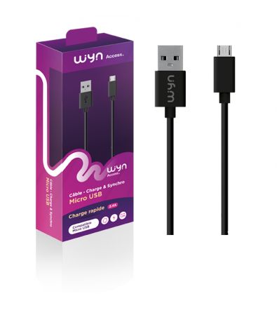 CÂBLE MICRO USB 1.20M