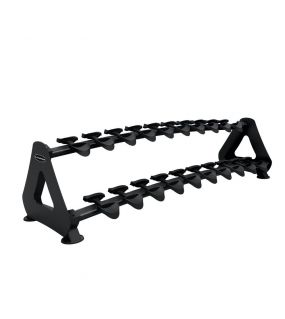 RACK HALTÈRS 2 PLATEAUX 10 PAIRES ELITE