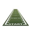 PISTE EN GAZON - 10M x 1M Vert - CURLED (POILS COURTS)